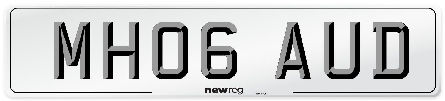 MH06 AUD Number Plate from New Reg